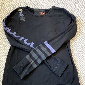 Free City X Soulcycle black sweatshirt sz Small